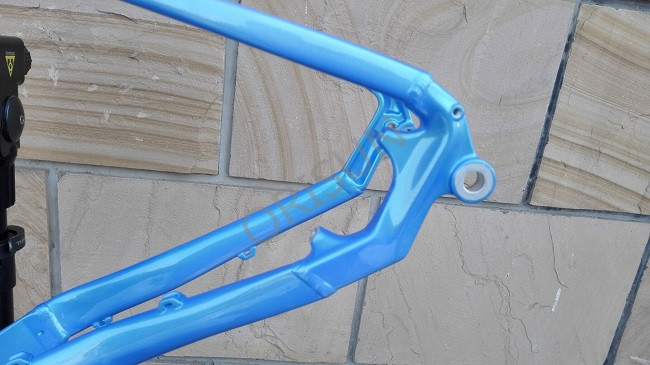27,5 pouces plus la couleur bleue de vélo entraînement électrique de cadre de mi pour Mtb Ebike