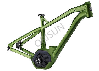 Chine Suspension électrique en aluminium verte du cadre XC Hardtail de vélo de 27,5 pouces pleine fournisseur