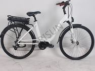 Chine vélo électrique de la ville 250W, couleur électrique de coutume de vélo de route d&#039;alliage d&#039;aluminium usine