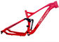 Chine Alliage d&#039;aluminium de montagne de plein de suspension cadre rouge de vélo avec le robot - soudure d&#039;homme exportateur