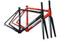 Cadre externe de vélo de scandium de câblage, plein cadre de vélo de carbone de 53cm fournisseur
