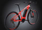 Vélo de montagne électrique de l'aluminium 27,5 conception de luxe noire/rouge de 11.6AH fournisseur