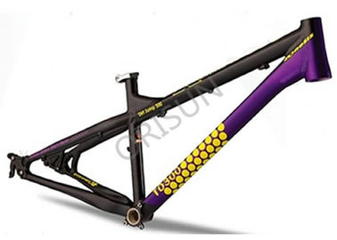 Chine 4X / Cadres de vélo de Slopestyle, cadre noir de Bmx de 26 pouces avec des abandons scolaires arrière fournisseur