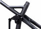 Plein style léger noir de randonnée à cheval du cadre 29er de vélo de carbone de suspension fournisseur